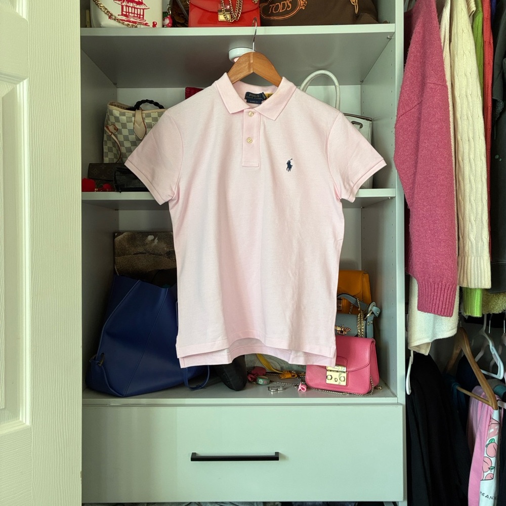 Polo by Ralph Lauren Light Pink Polo Shirt NWT - image 1